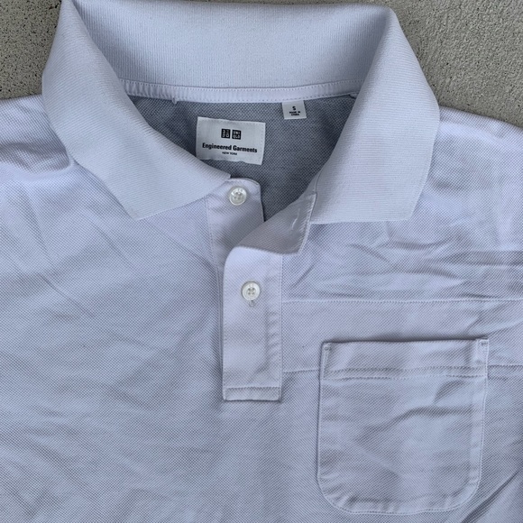 Engineered Garments X Uniqlo Polo shirt men’s small - Picture 3 of 5
